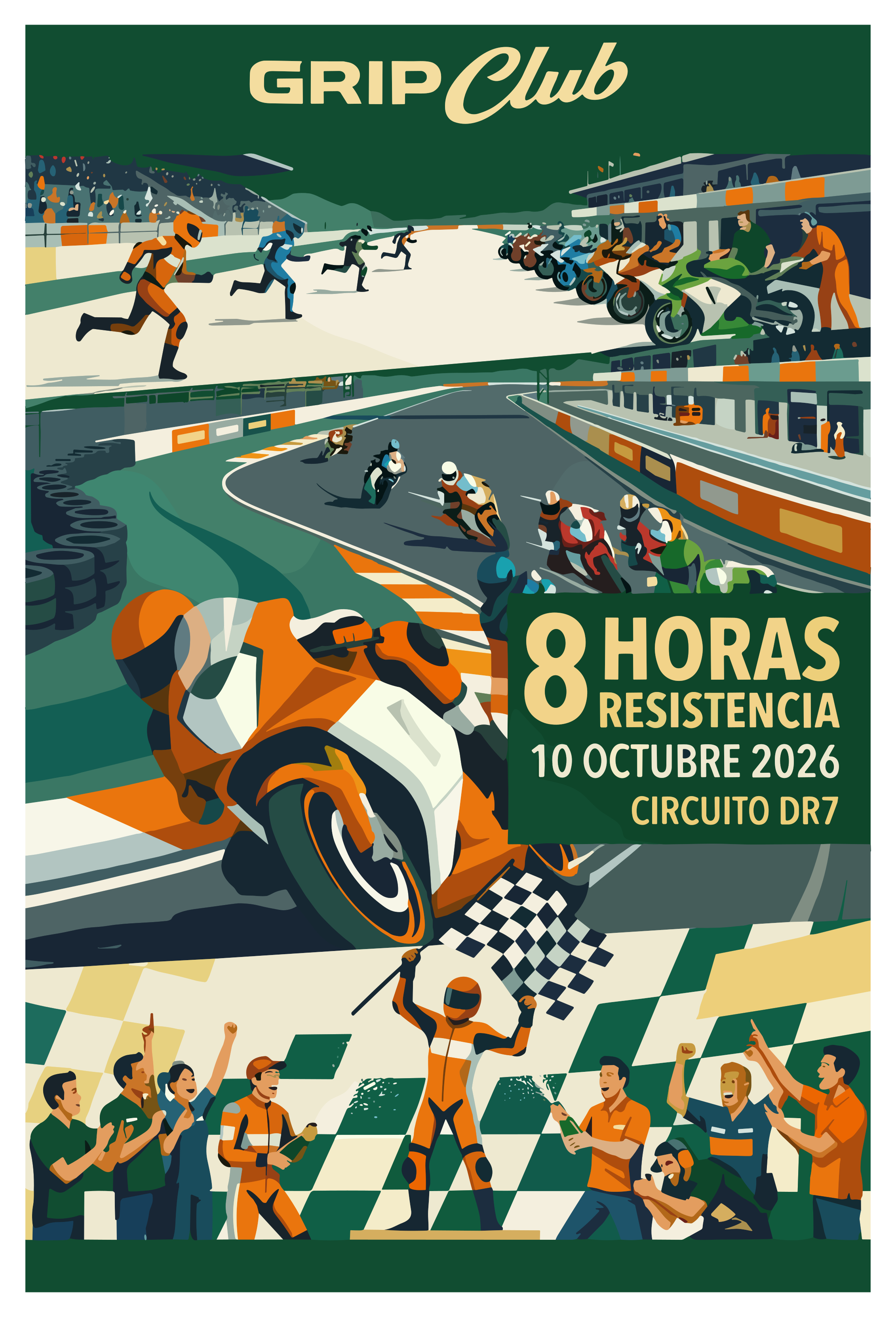 8 Horas Resistencia - 10 Octubre 2026 - Circuito DR7